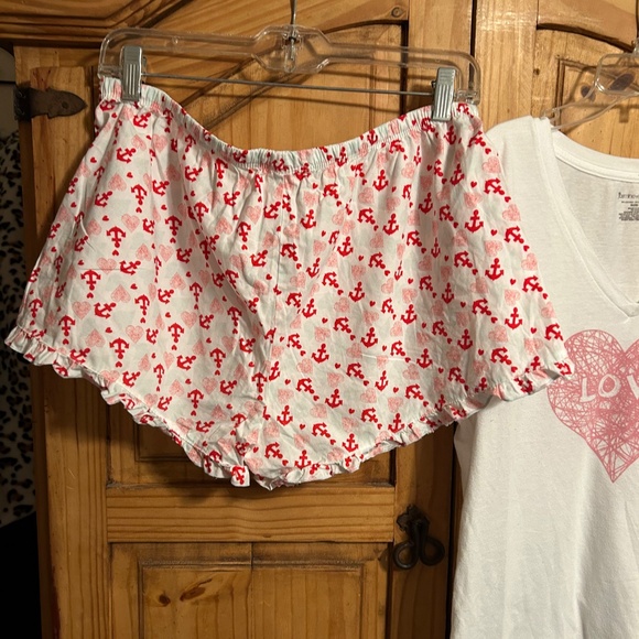 Jasmine & Ginger Anchor and Hearts 2 piece Pajamas Set - Picture 6 of 7